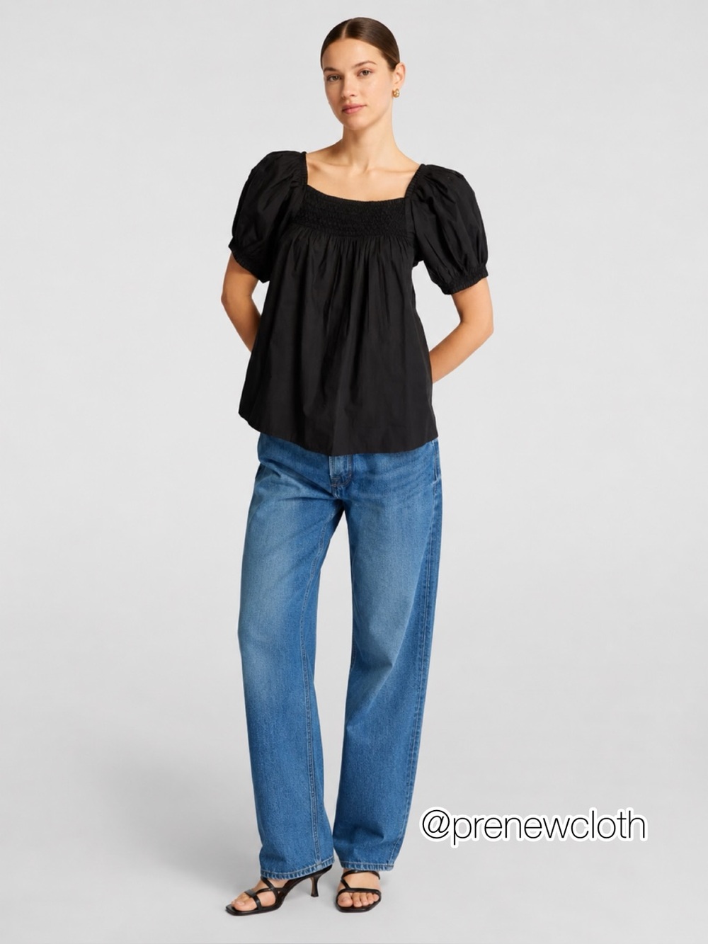Doen Organic Cotton Gail Blouse Size S